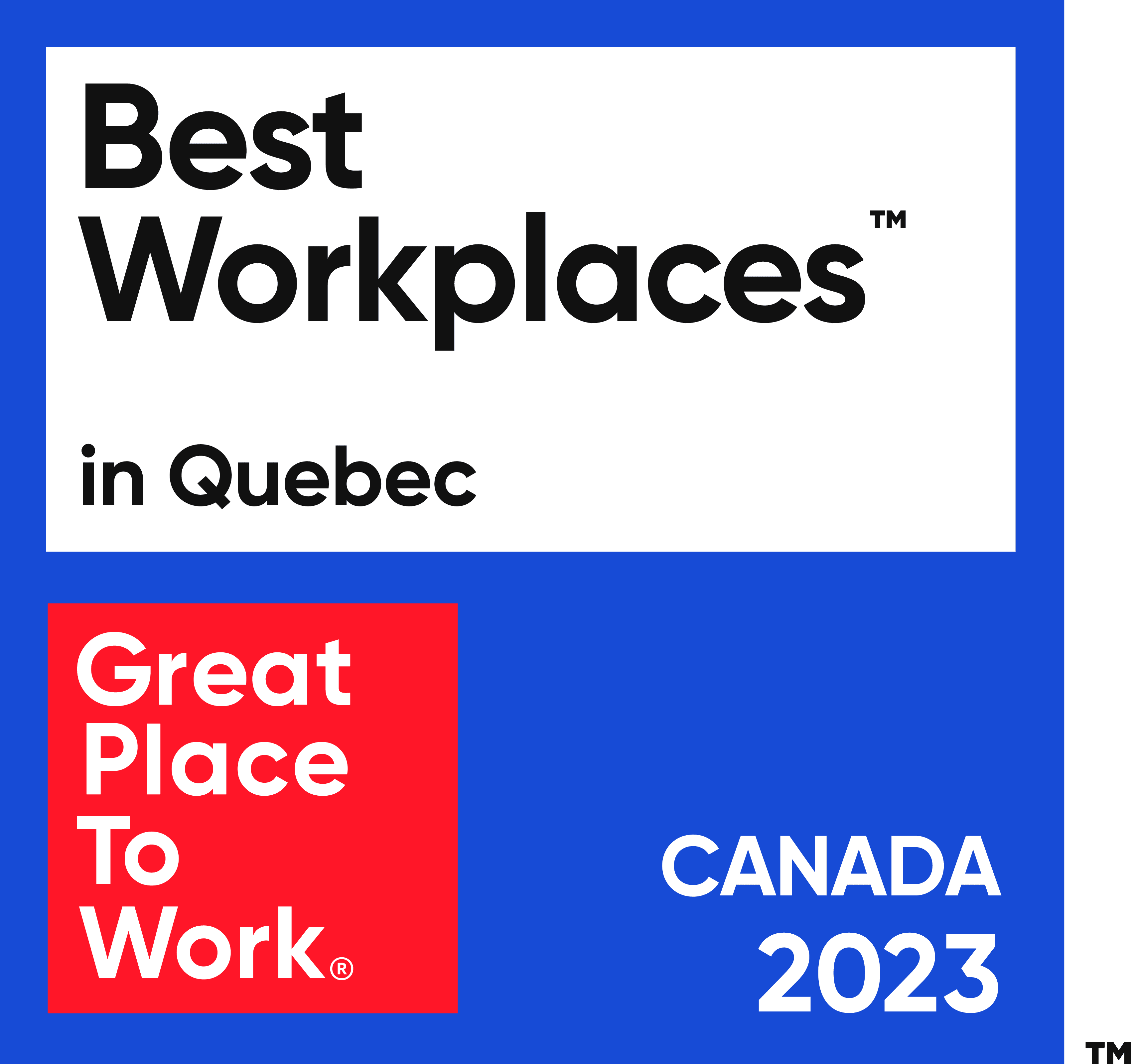 Best Workplaces in Quebec | Great place to Work | Canada 2023