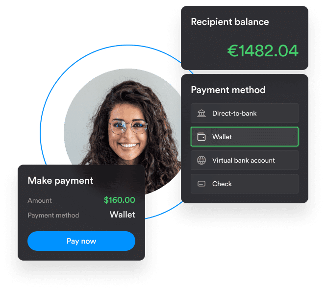 Offer multiple payment methods, for a flexible payout experience